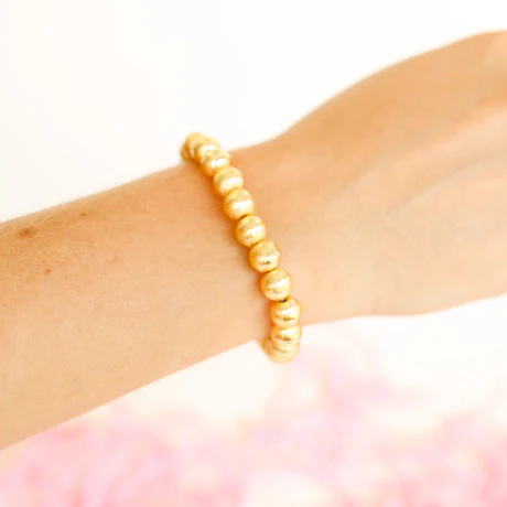 Gold Beaded Bracelet - Image 8