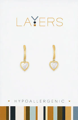 Gold Huggie Layers Earrings - Image 6