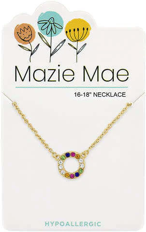 Gold Mazie Mae Necklace - Image 6