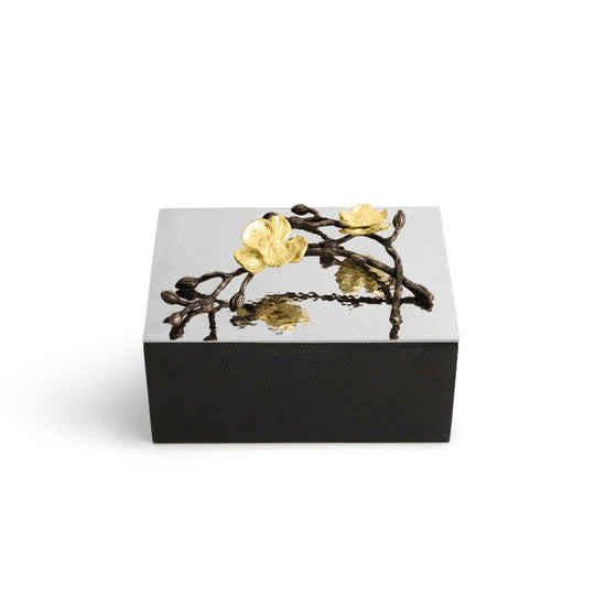 Gold Orchid Urn