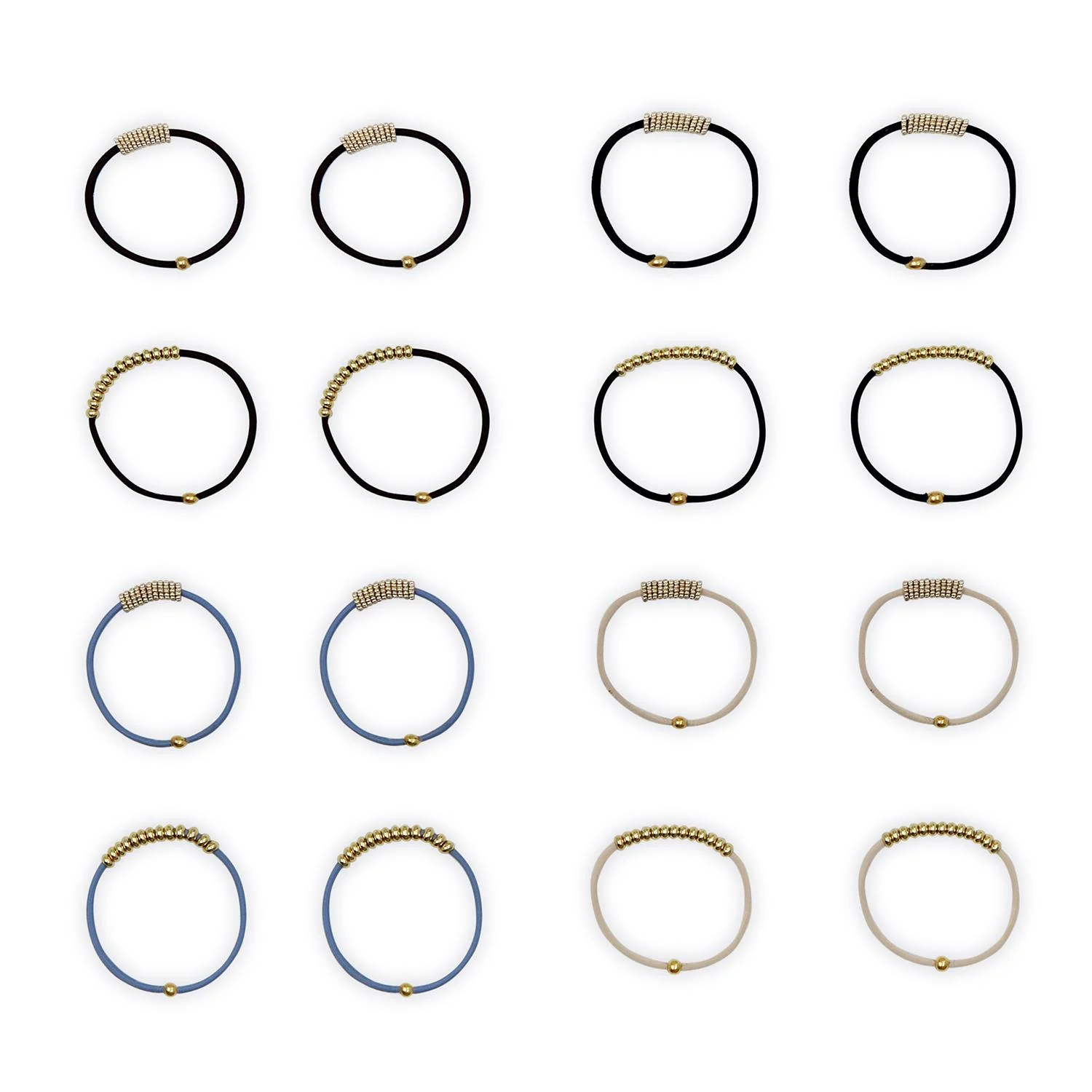 Gold Rush Elastic Hair Tie Bracelet - Image 6