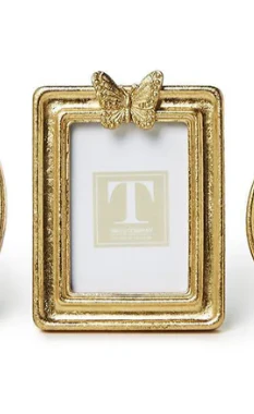 Golden Butterfly Gold Leaf Finish Photo Frame - Sold Individually - Image 3