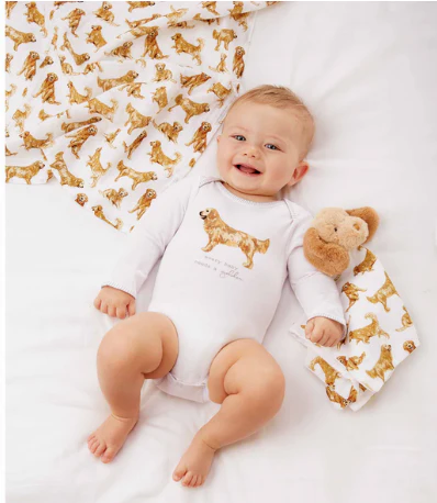 Golden Crawler and Bib - Image 2