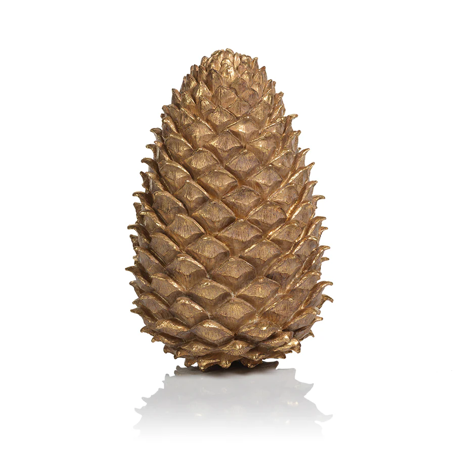 Golden Decorative Pine Cone - Image 7