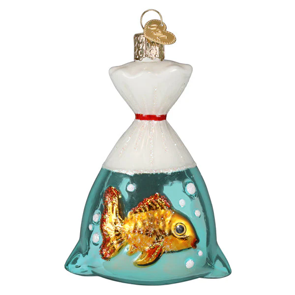Goldfish In A Bag Ornament - Image 4