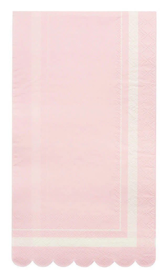 Guest Towel Scalloped Edge