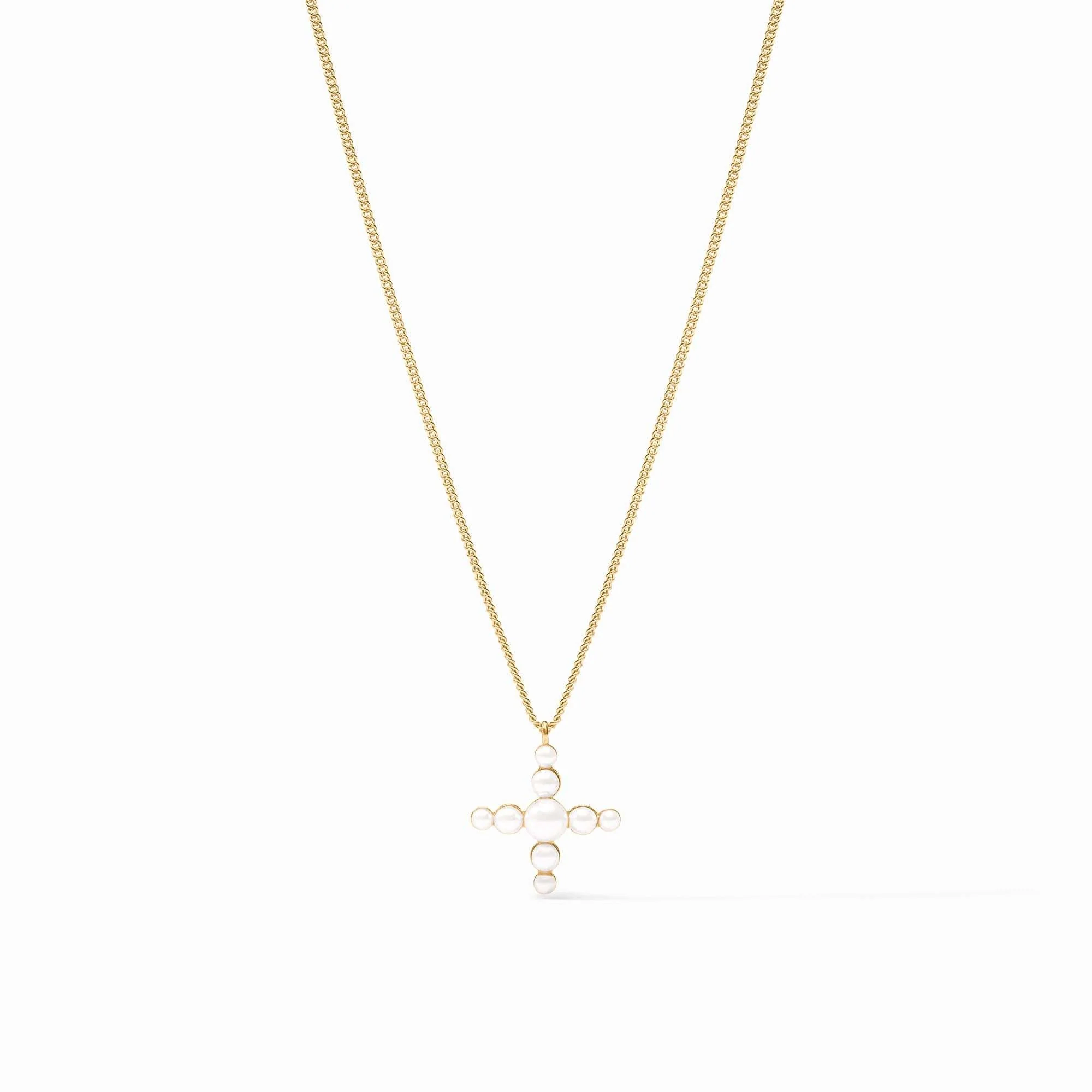Gumdrop Cross Delicate Necklace - Image 2