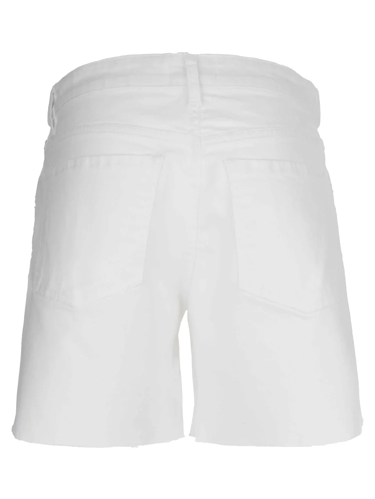 Hailey High Rise Short W/Raw Hem - Image 2