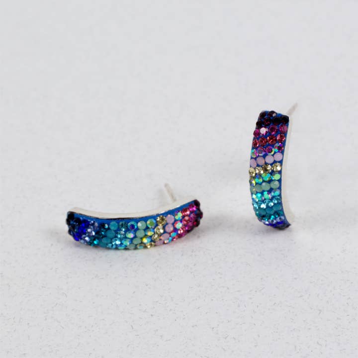 Half Hoop Earrings - Image 8