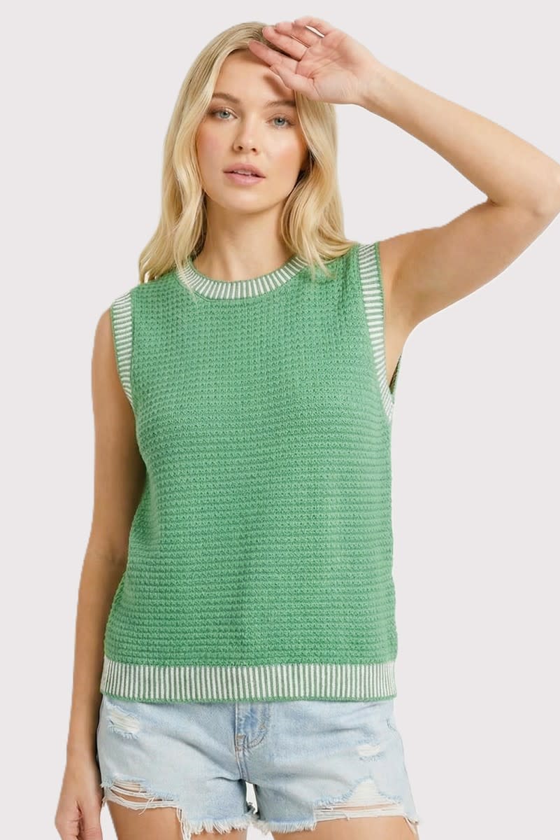 Hallie Waffle Textured Sweater - Image 4
