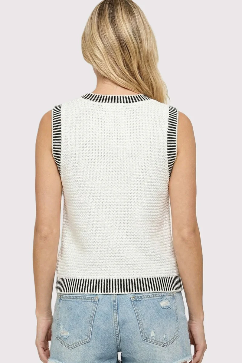 Hallie Waffle Textured Sweater - Image 8