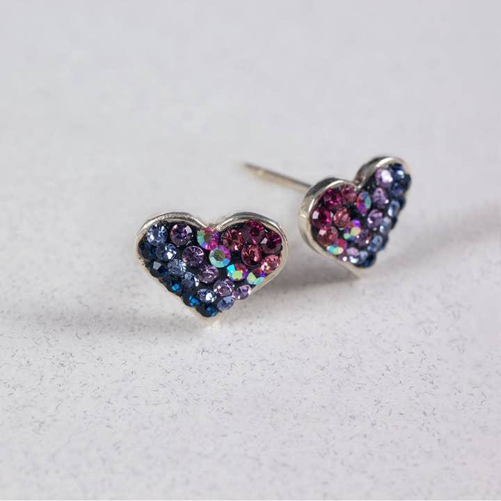 Heart Post Earrings - Image 3
