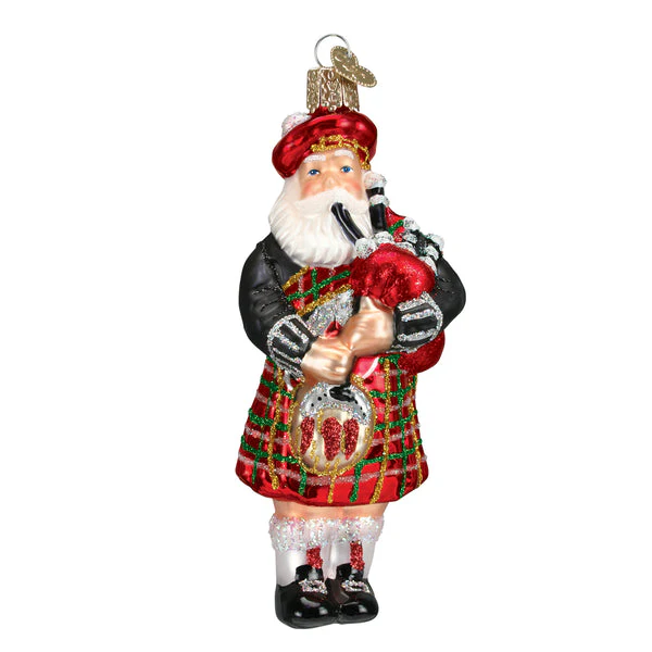 Highland Santa Ornament - Image 2