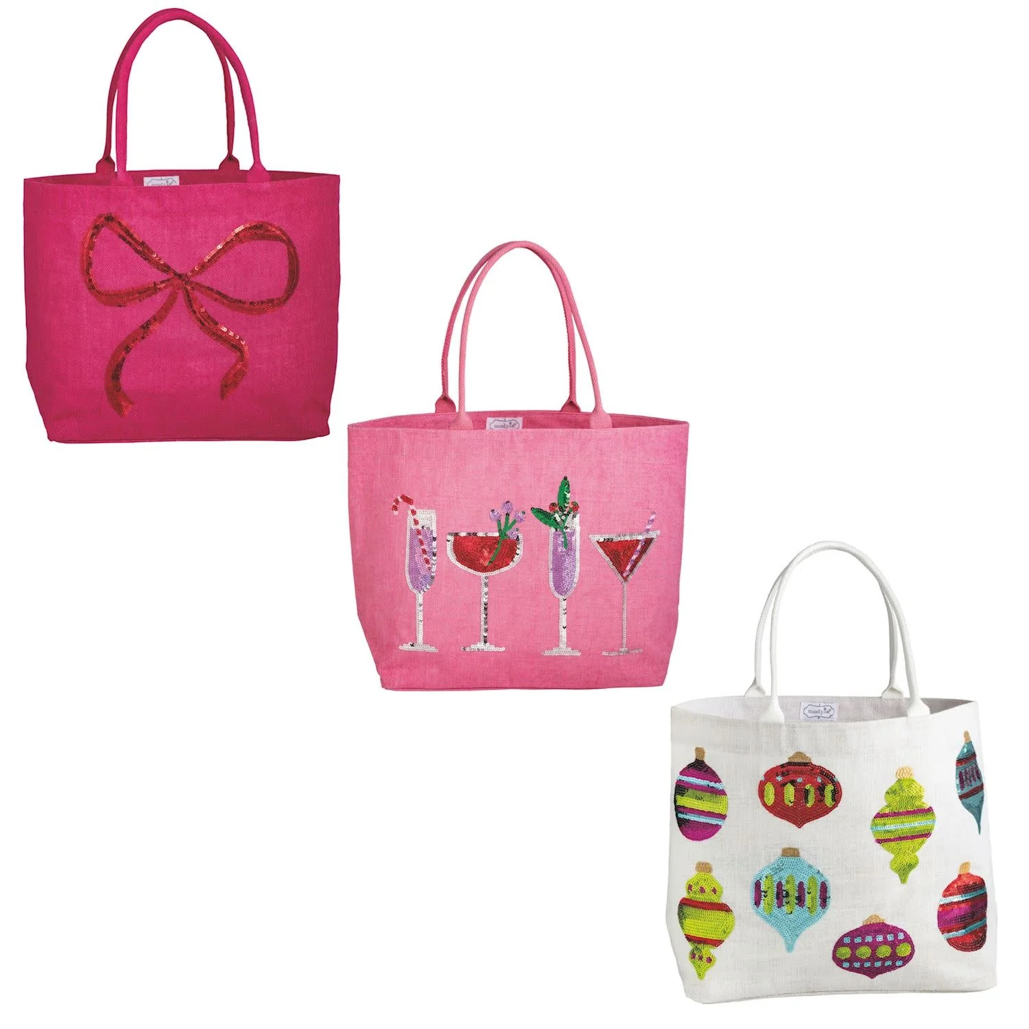 Holiday Sparkle Totes