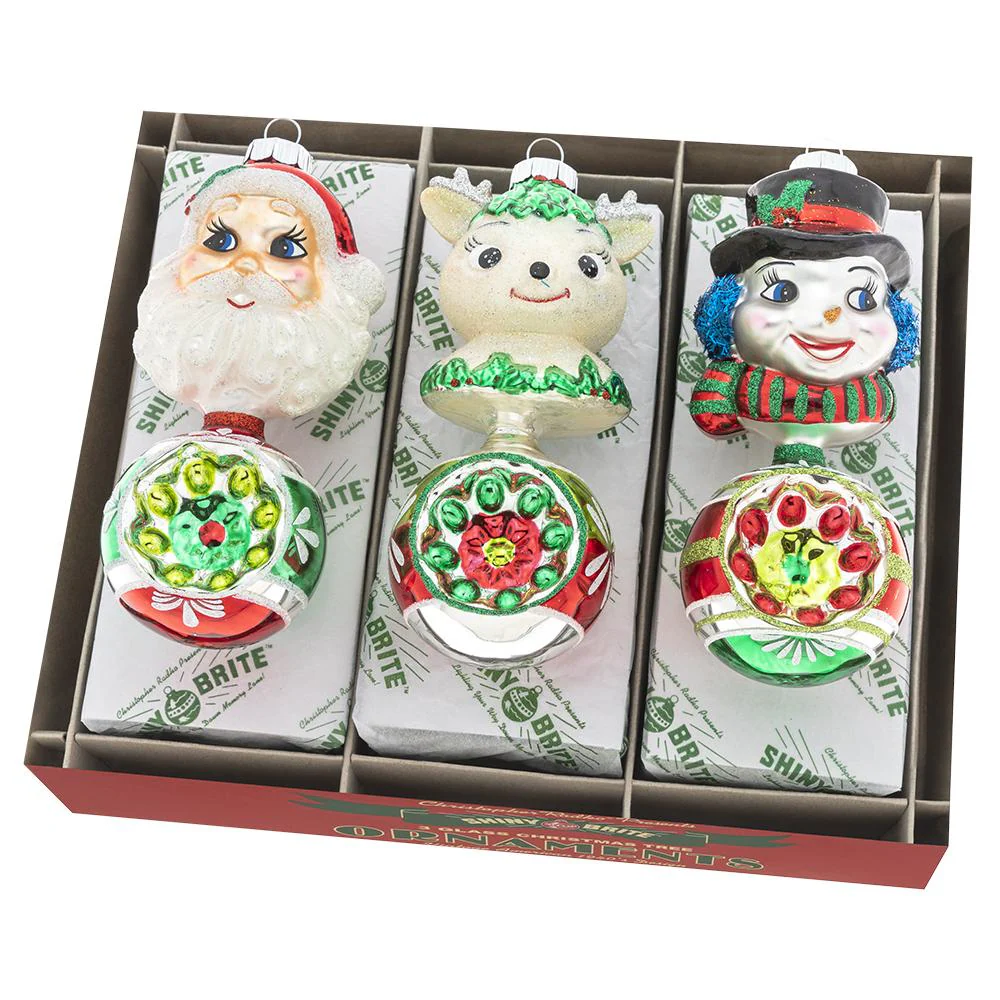 Holiday Splendor 3 Count 5.5" Figure Rounds