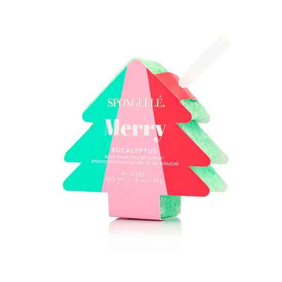 Holiday Tree Ornament Body Wash Infused Buffer - Image 4