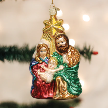 Holy Family With Star Ornament - Image 2