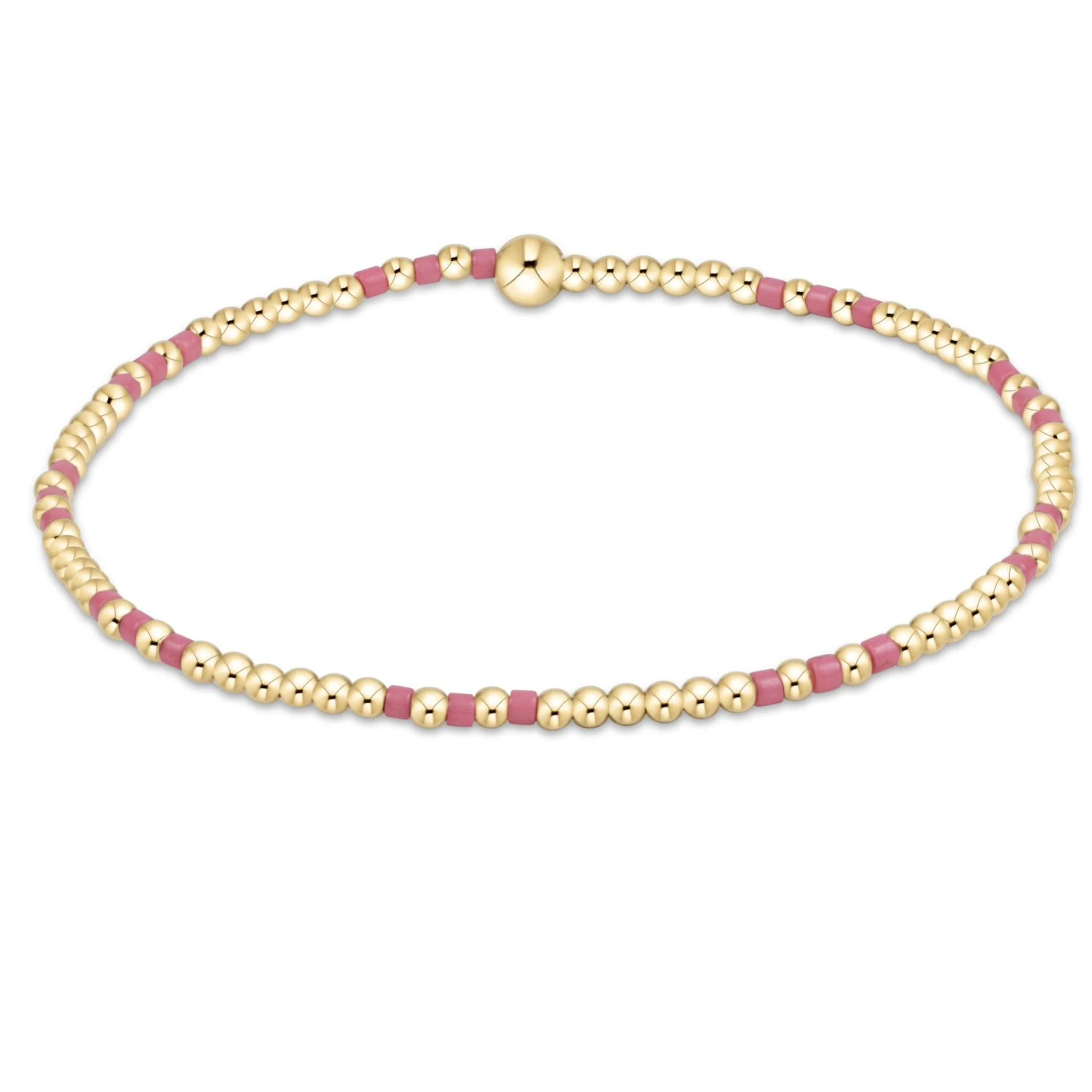 Hope Joy Pattern 2mm Bead Bracelet - Image 2