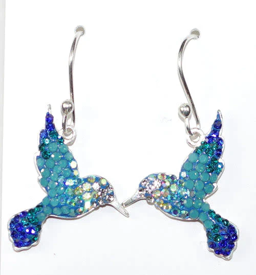 Hummingbird Drop Earrings - Image 4