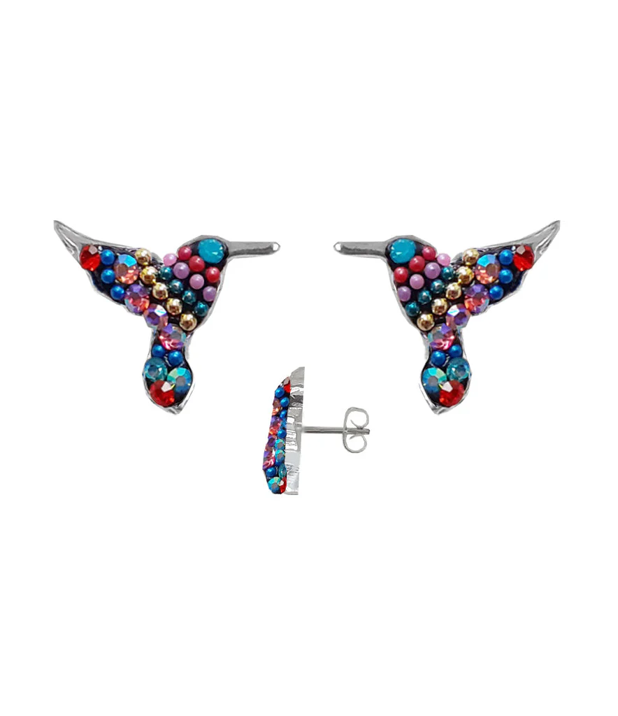 Hummingbird Post Earrings - Image 9