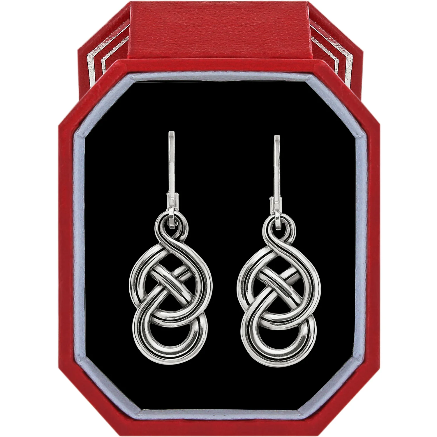 Interlok Braid Petite Leverback Earrings Gift Box - Image 2
