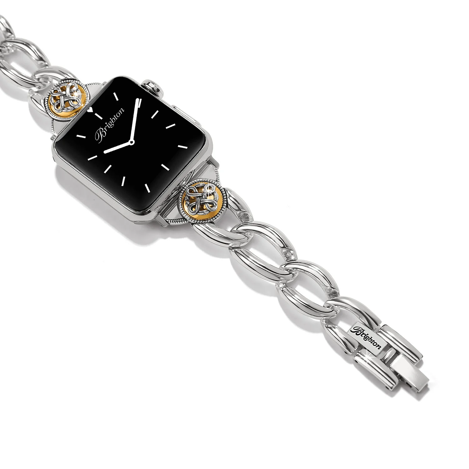 Interlok Noir Two Tone Watch Band - Image 2