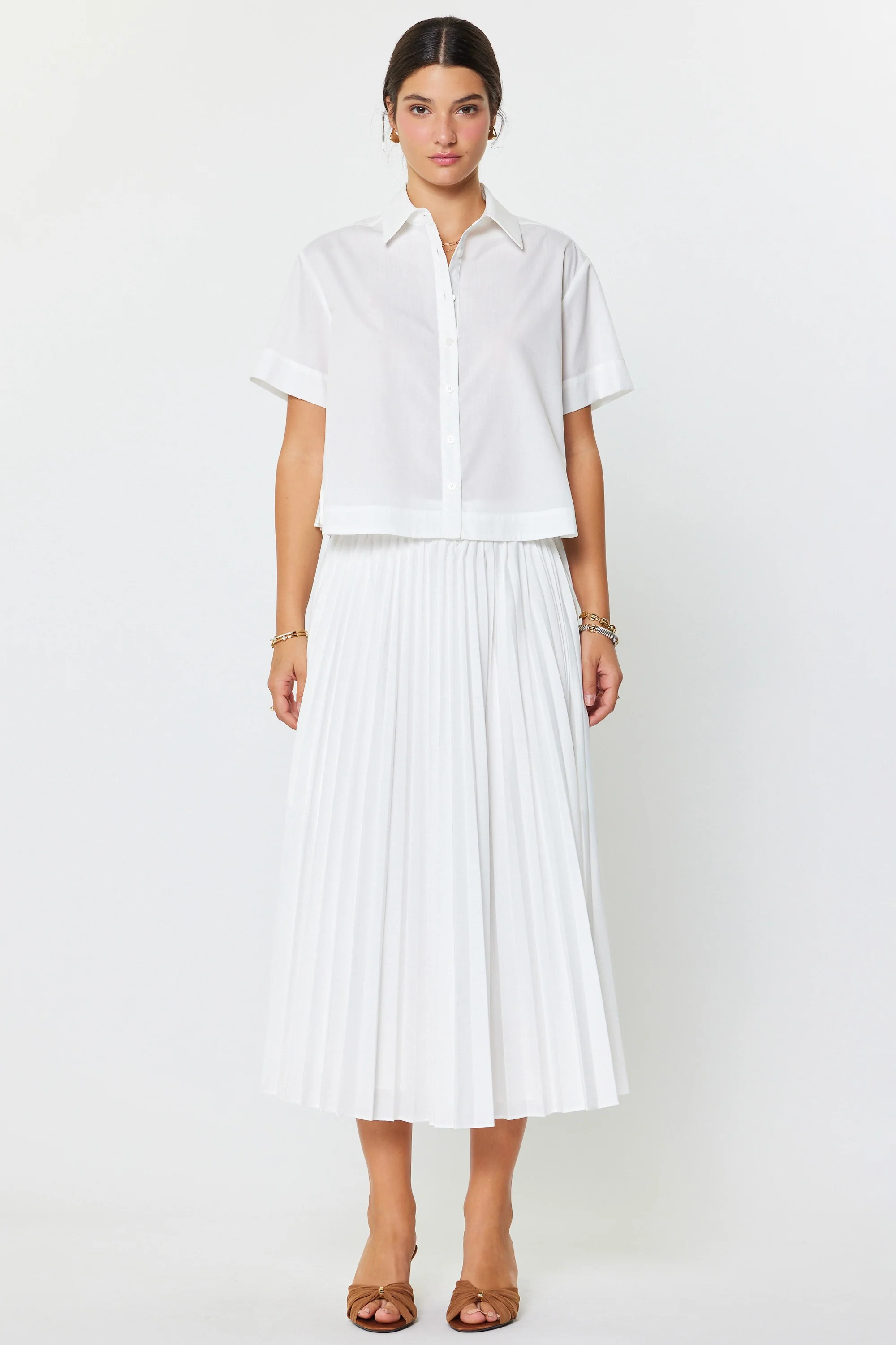 Ivy Pleated Maxi Skirt - Image 6
