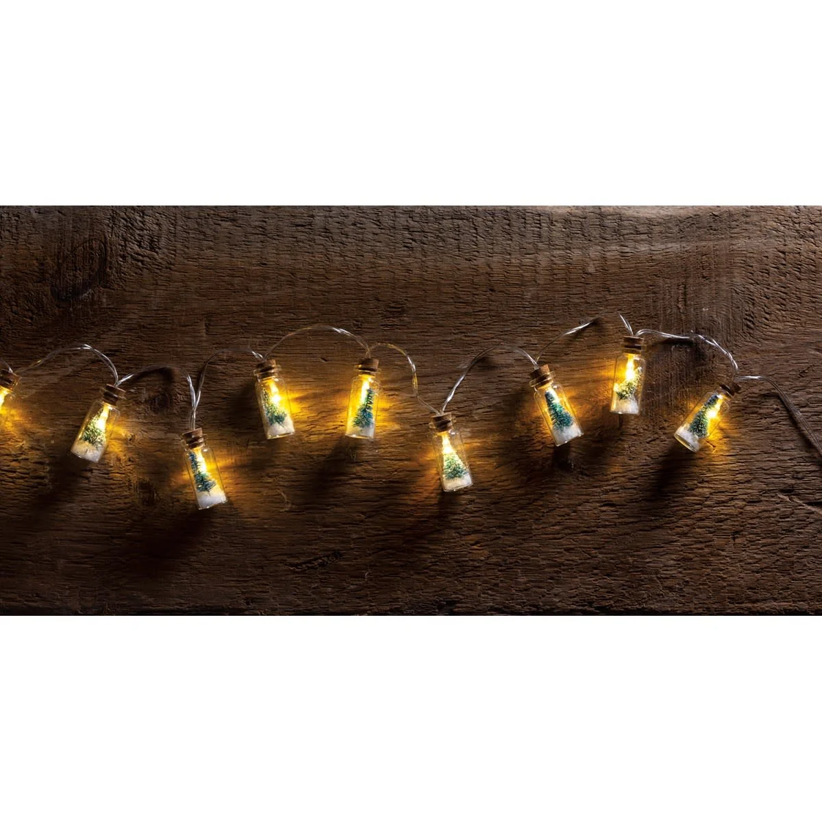 Jar Lights - Bottle Brush Tree