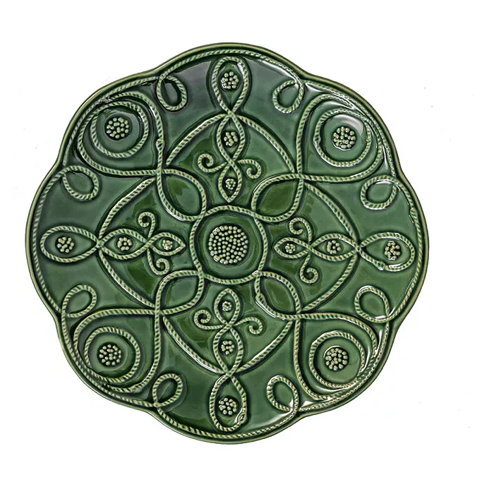 Jardins Du Monde Dessert/Salad Plate Basil - Set of 4 - Image 3