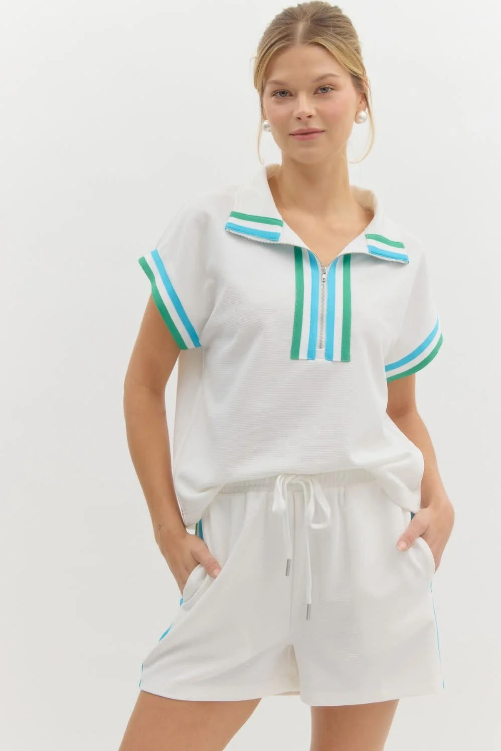 Jasmine Jersey Knit Shorts - Image 5