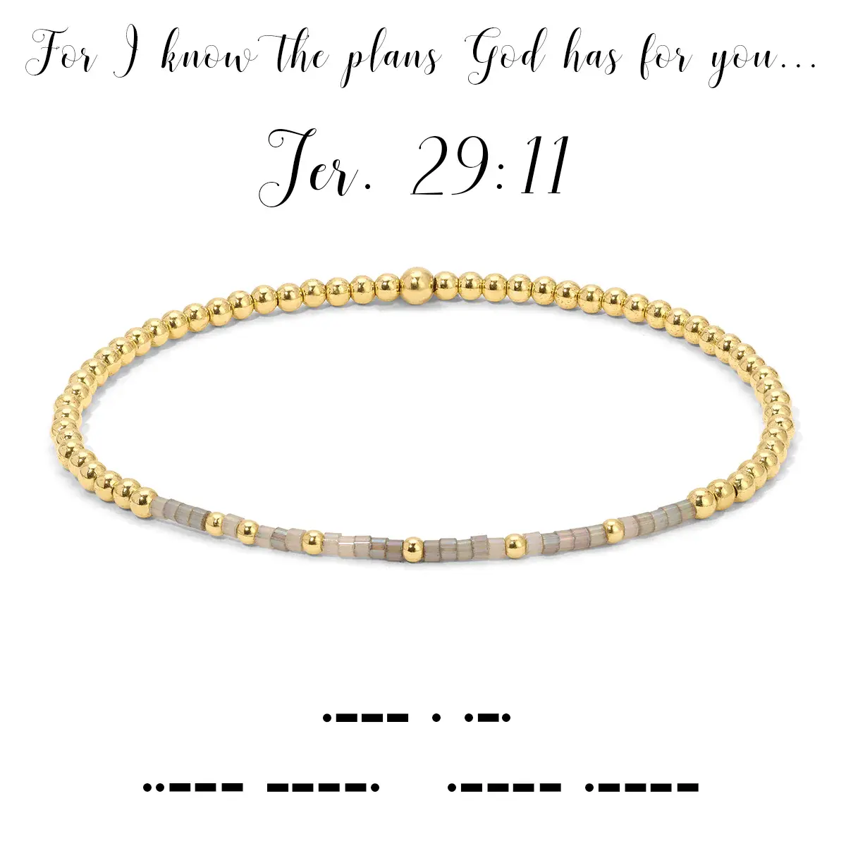Jeremiah 29:11 Bracelet