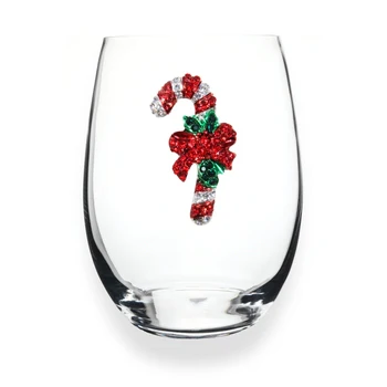 Jeweled Stemless Wine Glass - Image 34