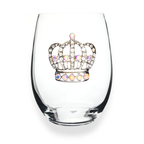 Jeweled Stemless Wine Glass - Image 44