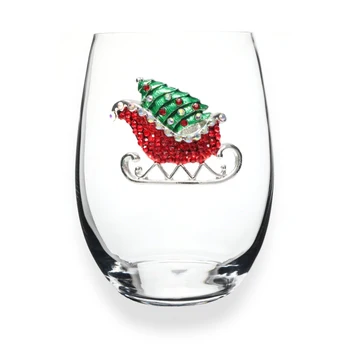 Jeweled Stemless Wine Glass - Image 47