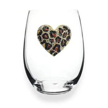 Jeweled Stemless Wine Glass - Image 73