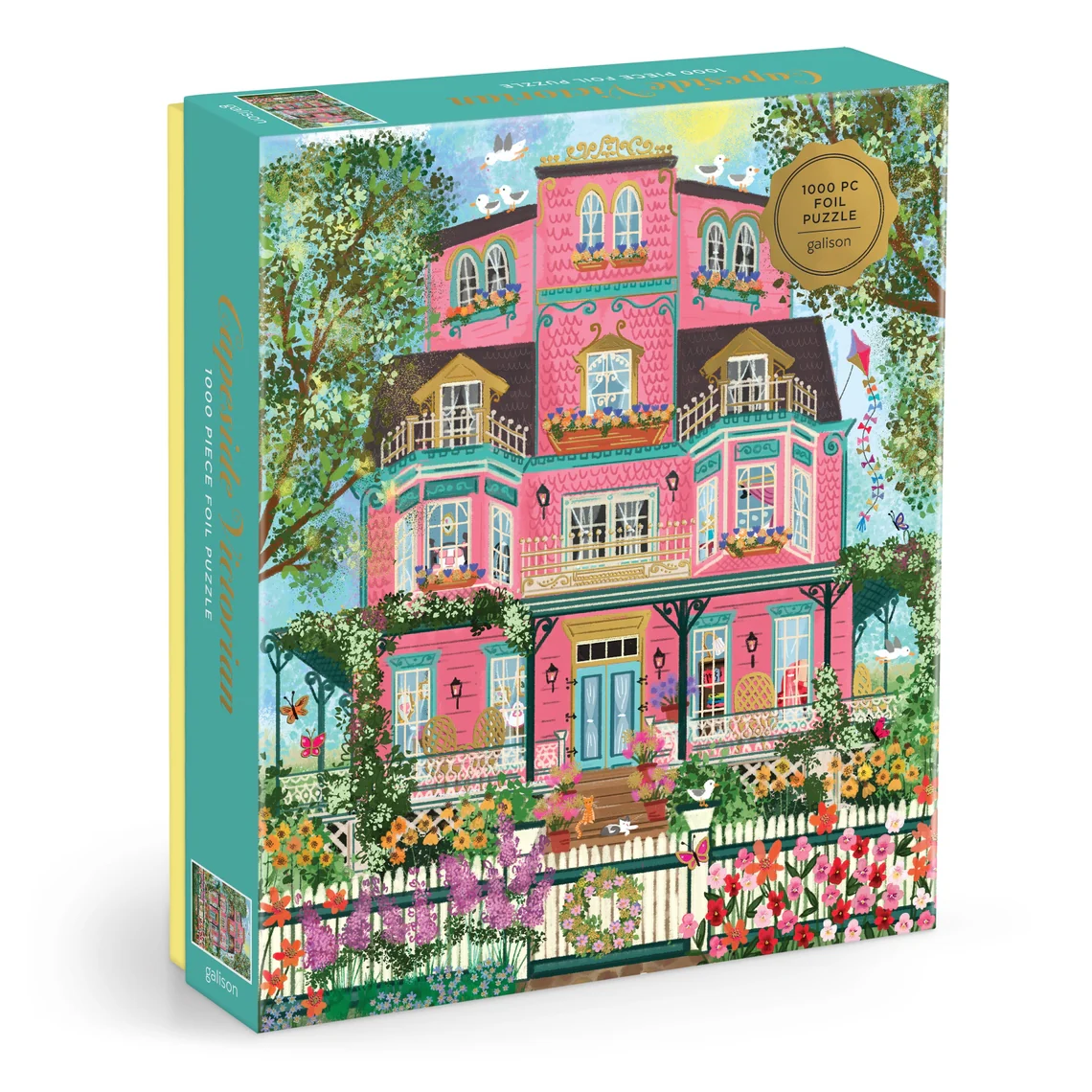 Joy Laforme Capeside Victorian 1000 Piece Foil Puzzle - Image 2