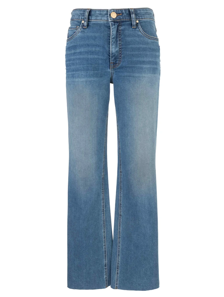 Kelly High Rise Fab Ab Kick Flare Inset Leg - Image 3