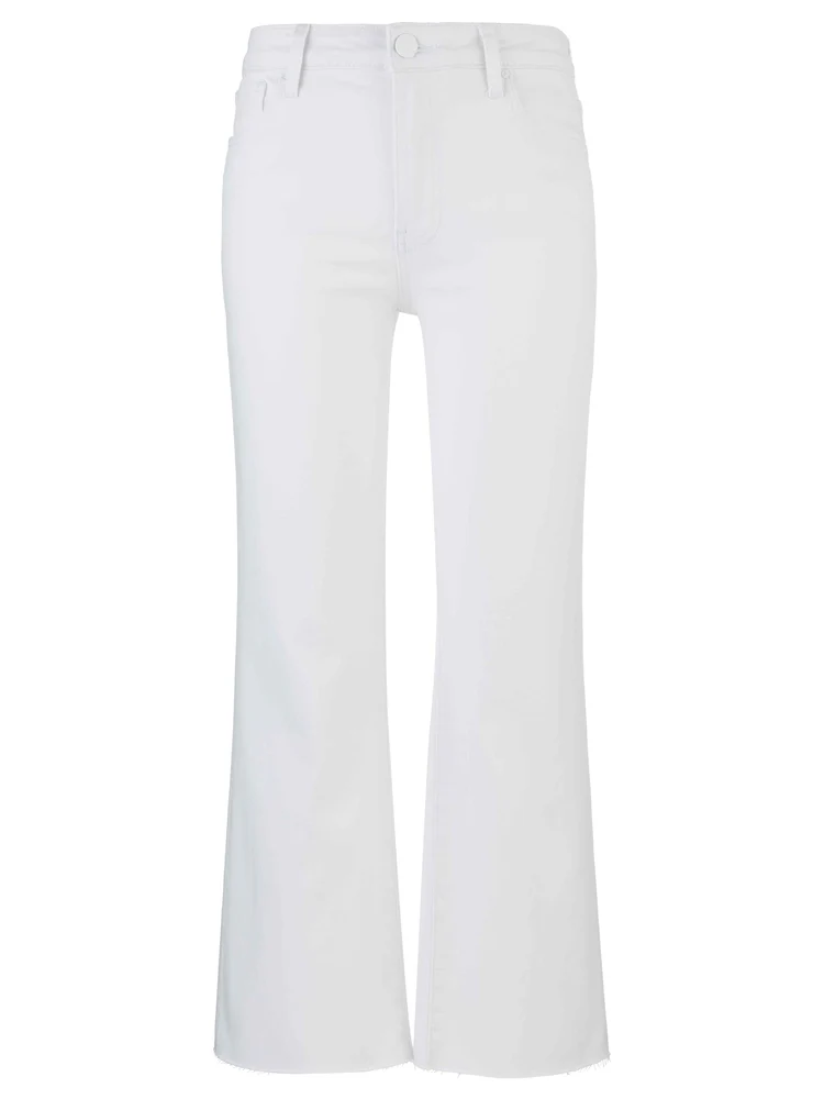 Kelsey High Rise Ankle Flare With Raw Hem - Image 6