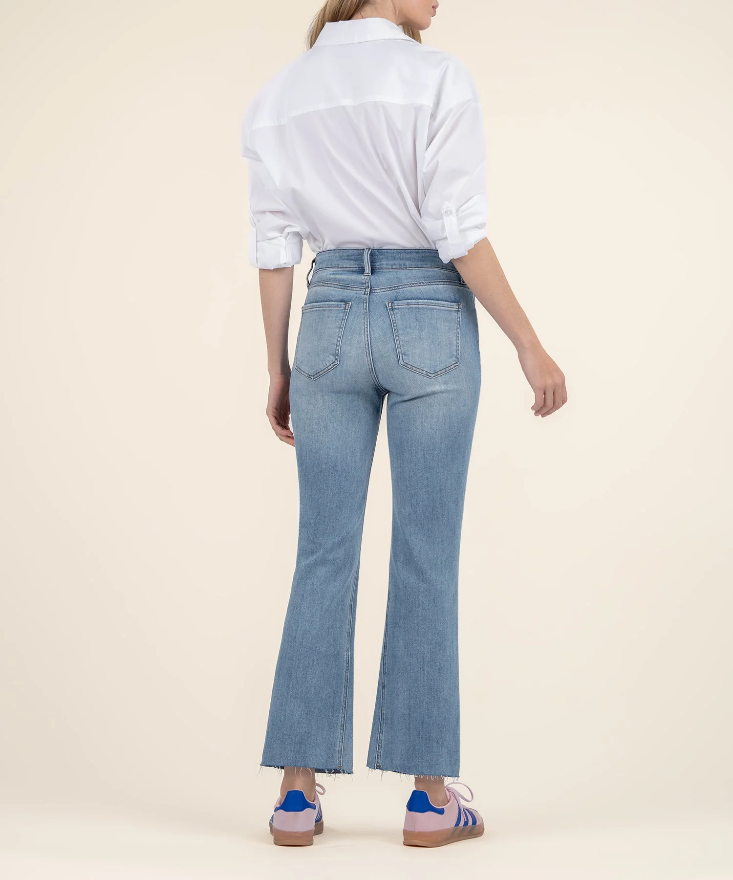 Kelsey High Rise Fab Ab Ankle Flare-Nset Leg - Image 3