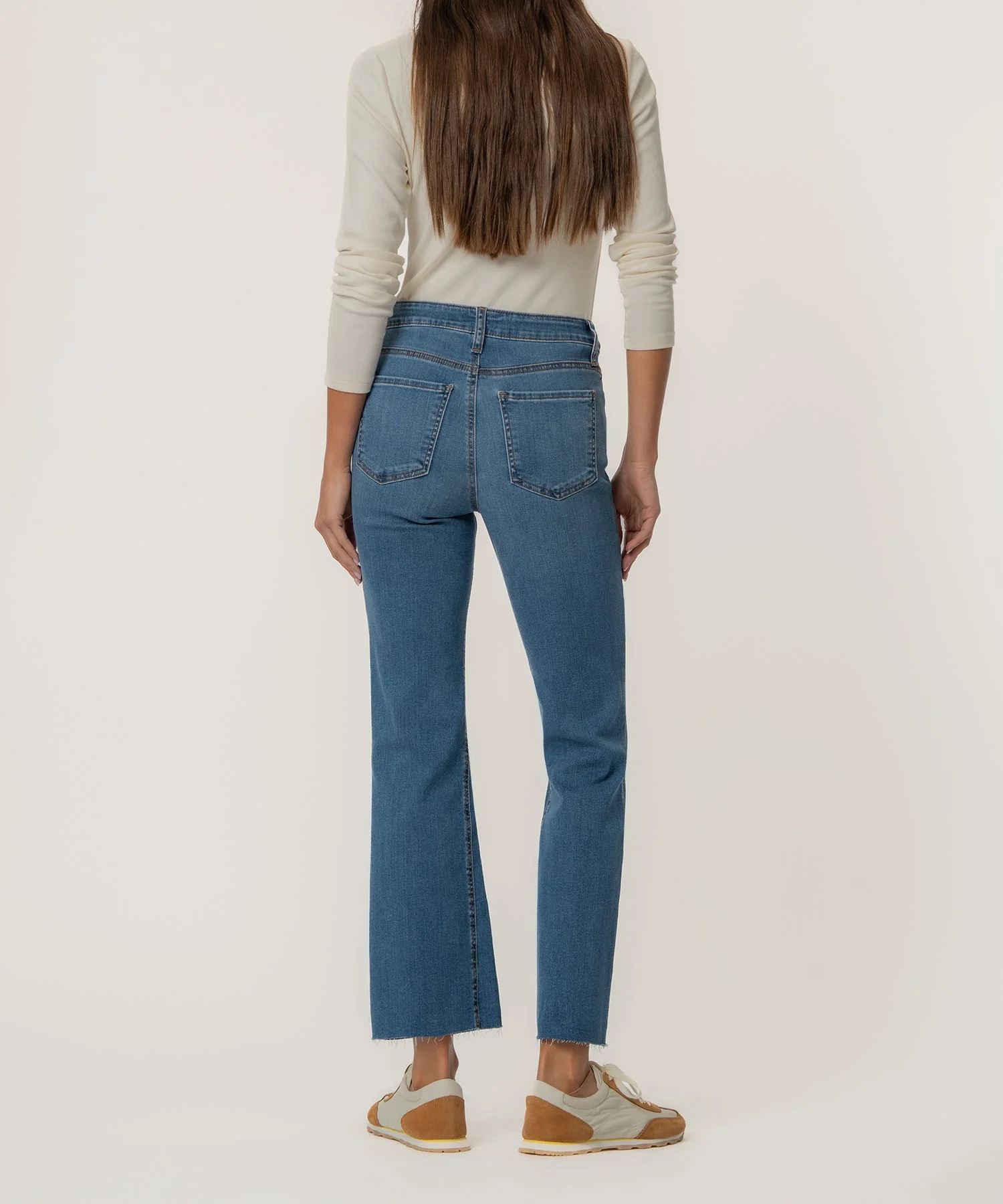 Kelsey High Rise Fab AB Ankle Flare-Nset Leg - Image 3