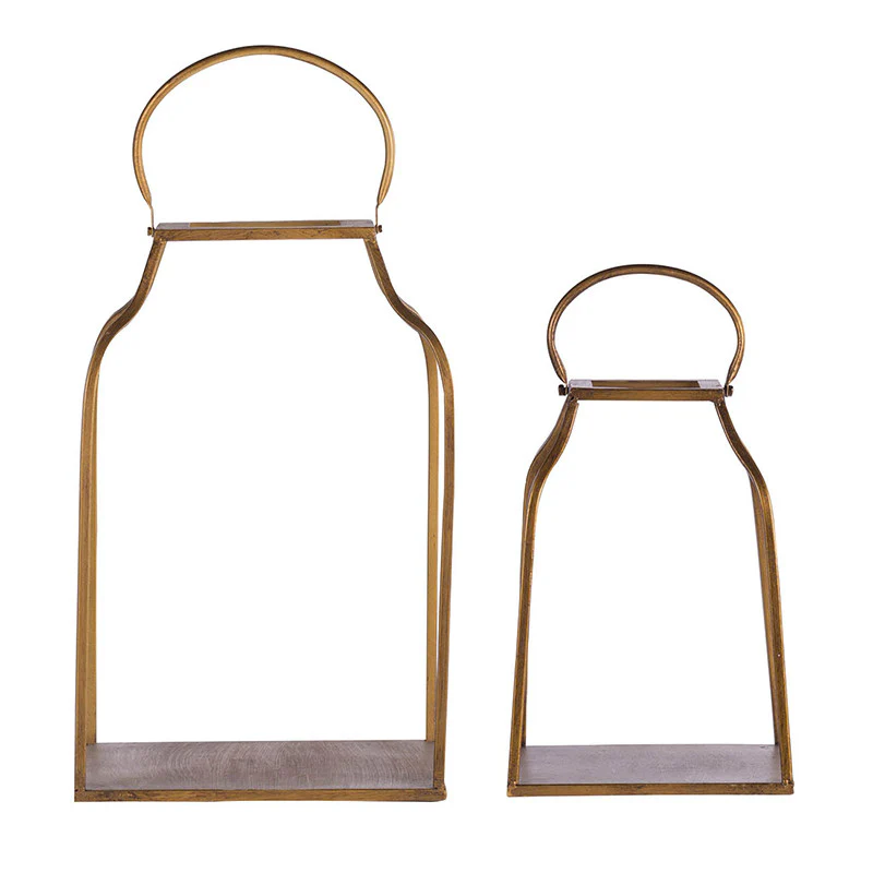 King Cottage Gold Lantern - Sold Individually