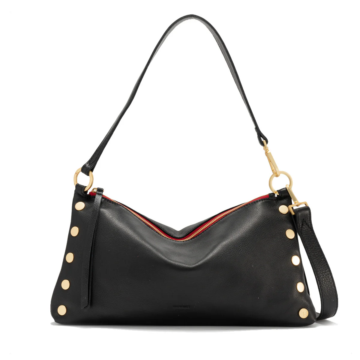 Kyle Med - Black/Brushed Gold Red Zip