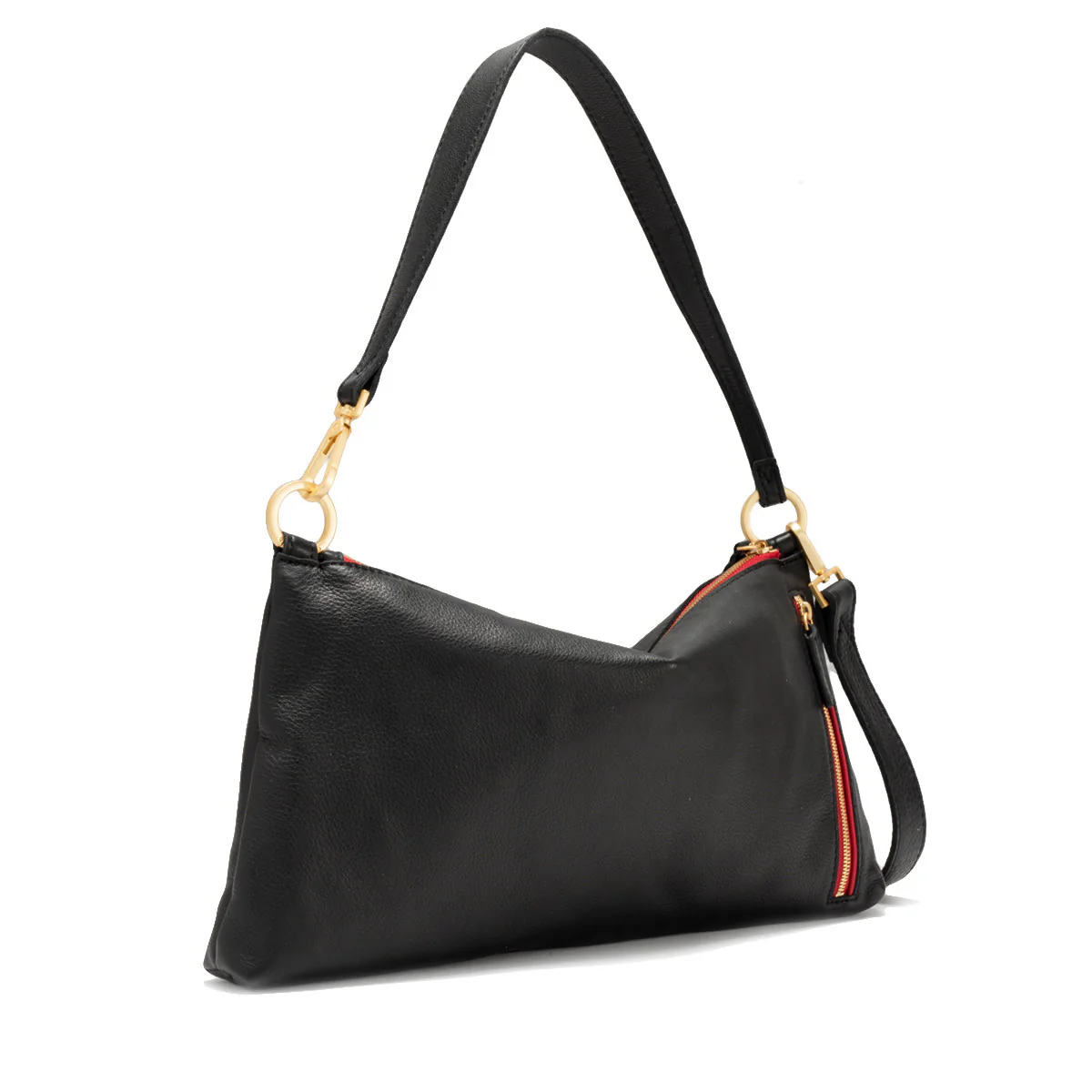 Kyle Med - Black/Brushed Gold Red Zip - Image 2