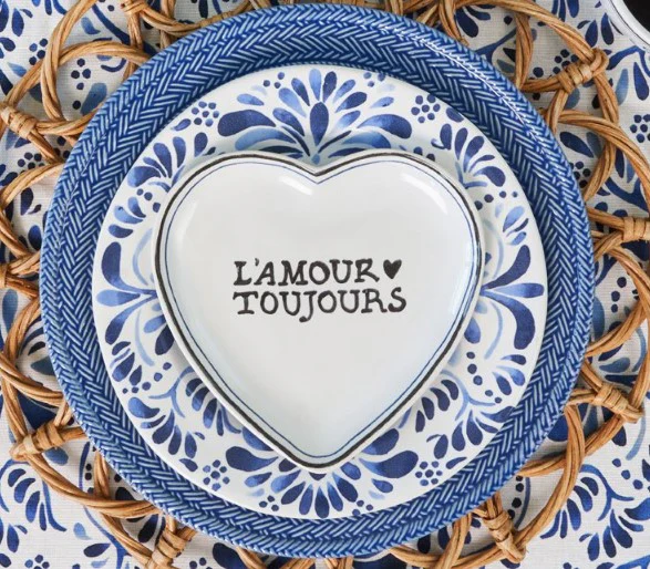 L'Amour Toujours 7" Heart Tray - Image 3