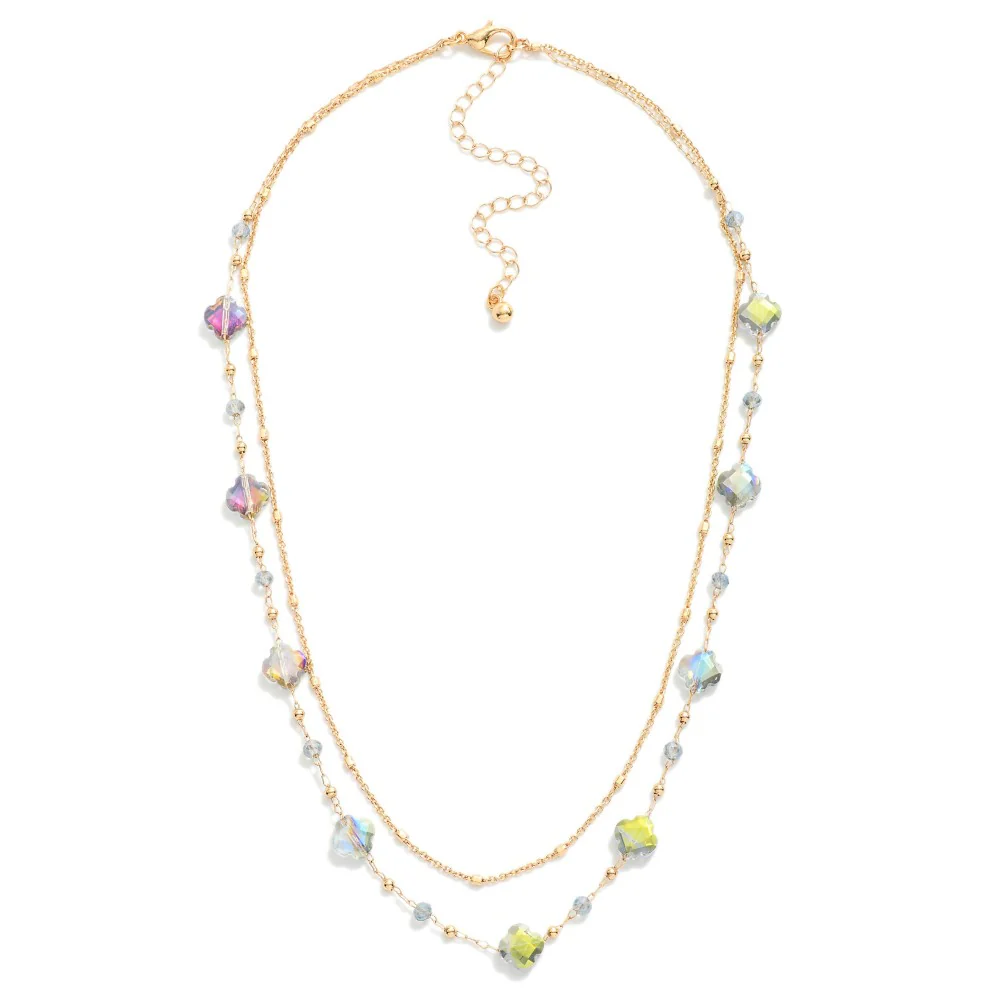 Layered Chain Link Necklace - Image 4