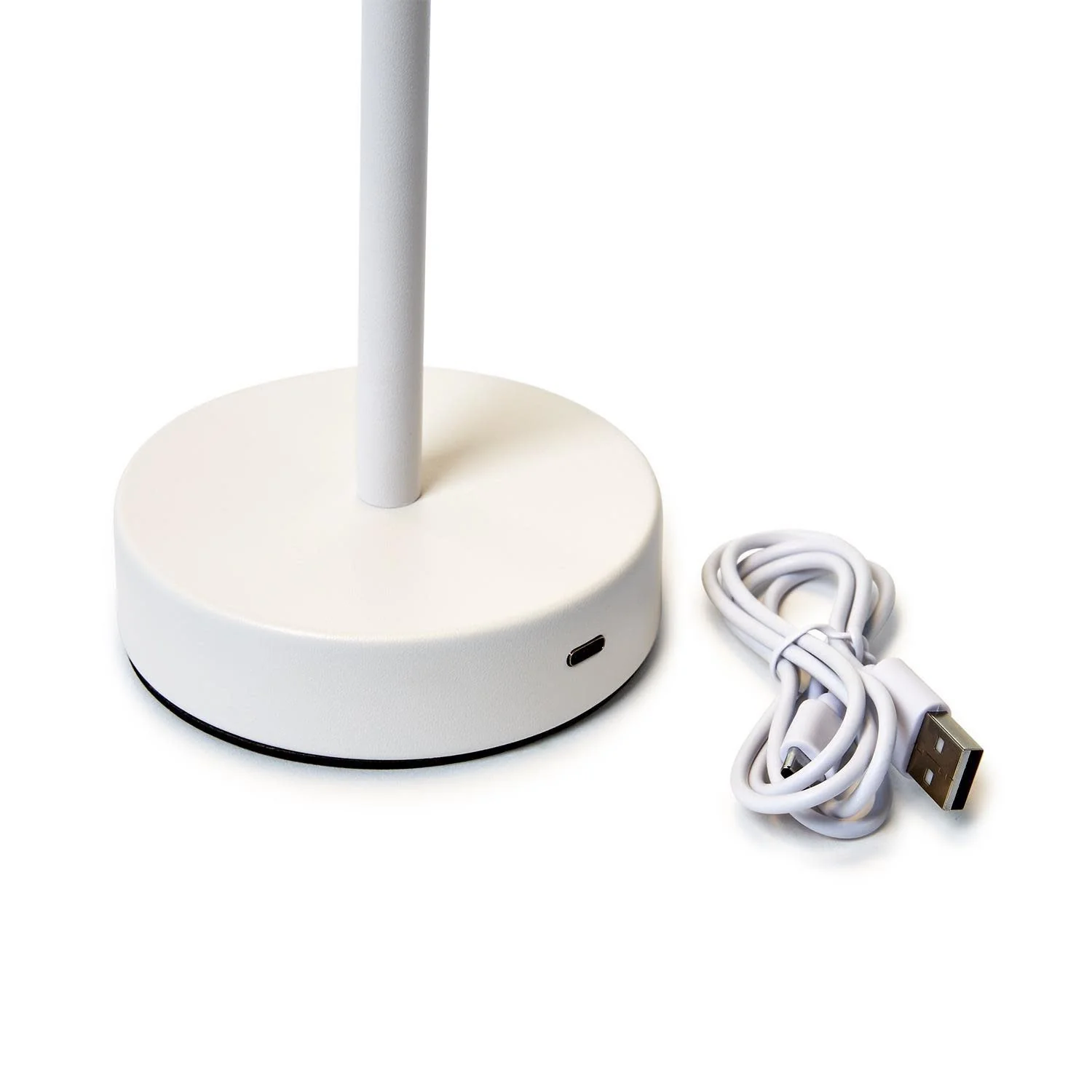 LED Cordless Table Lamp with Scalloped Edge Shade in Gift Box - Image 3