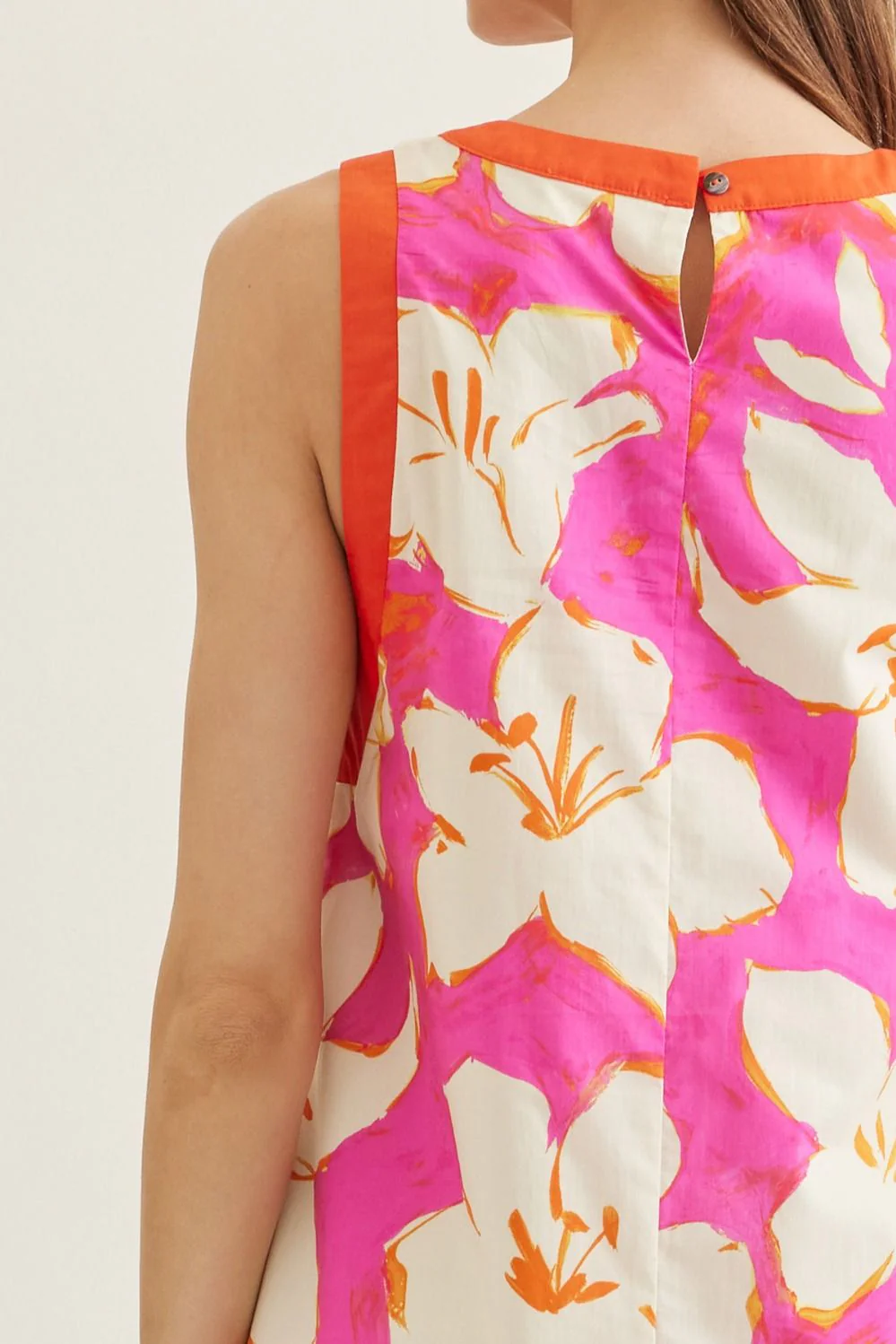 Lexi Floral Print Sleeveless Mini Dress - Image 5