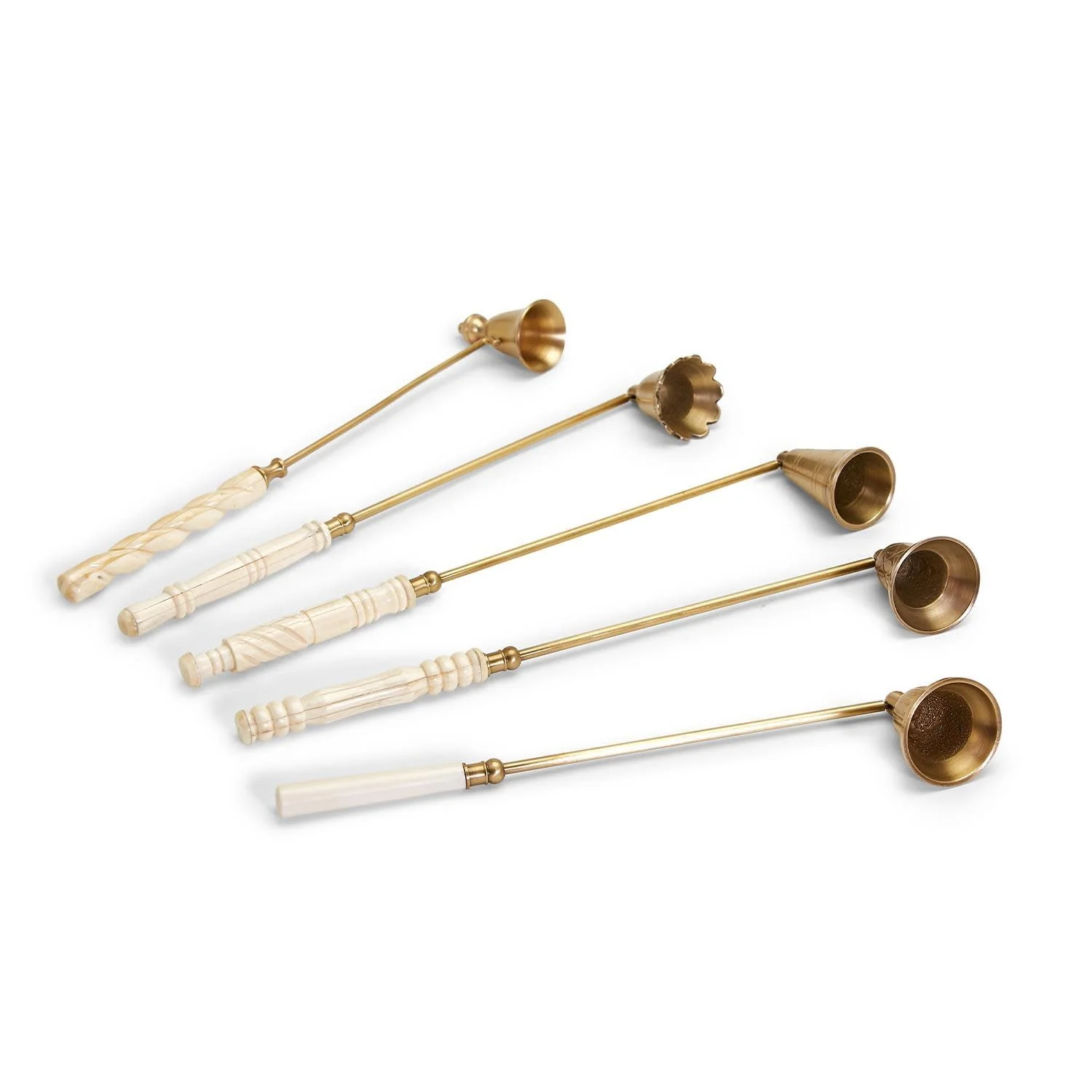 Lights Out Antiqued Gold Candle Snuffer - Image 2