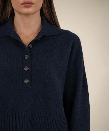 Lilia Button Front L/S Sweater - Image 3