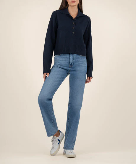 Lilia Button Front L/S Sweater - Image 6